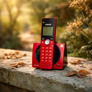 VTech Red Cordless Phone
